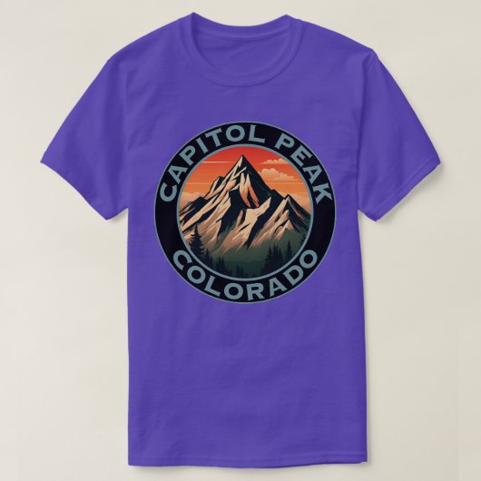 Capitol Peak TShirt (Design voorkant)
