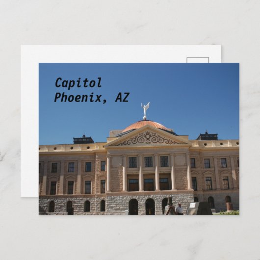 Capitol Phoenix, Arizona Briefkaart (Voorkant / Achterkant)