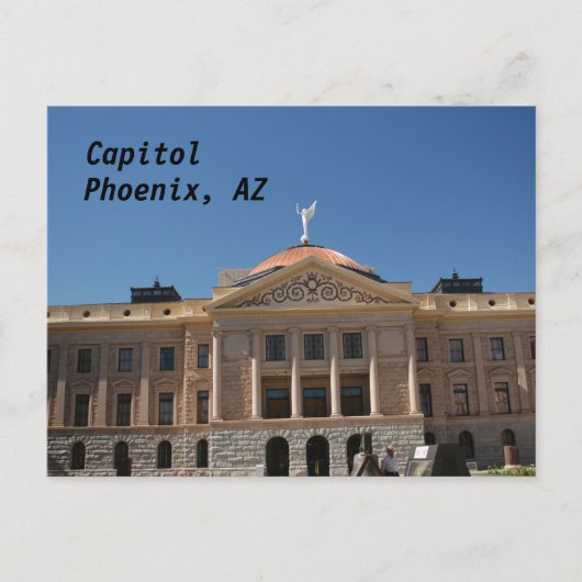 Capitol Phoenix, Arizona Briefkaart (Voorkant)