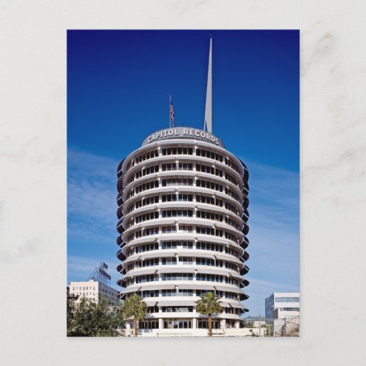 Capitol Records Tower LA Briefkaart (Voorkant)