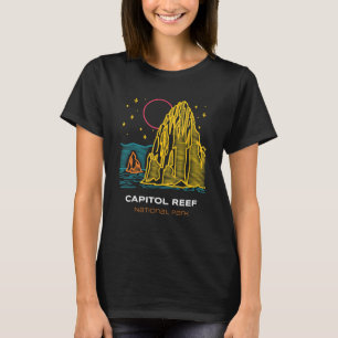 Capitol Reef Nationaal Park Utah Outdoor Avontuur T-shirt