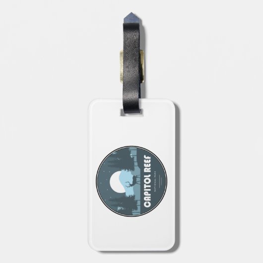 Capitol Reef National Park Herten Bagagelabel (Achterkant verticaal)