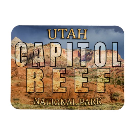 Capitol Reef National Park Magnet Magneet (Horizontaal)