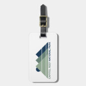 Capitol reef National Park Mountain Sun Bagagelabel (Voorkant verticaal)