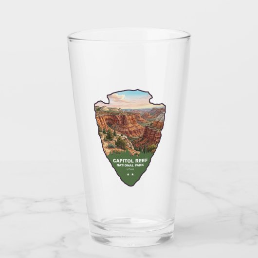 Capitol Reef National Park Pijl Glas (Voorkant)