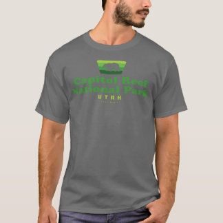 Capitol Reef National Park Retro Beer Arrowhead GR T-shirt