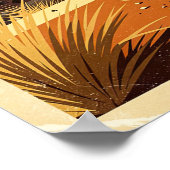 Capitol Reef National Park Retro Poster (Hoek)