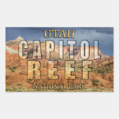 Capitol Reef National Park Stickers (Voorkant)