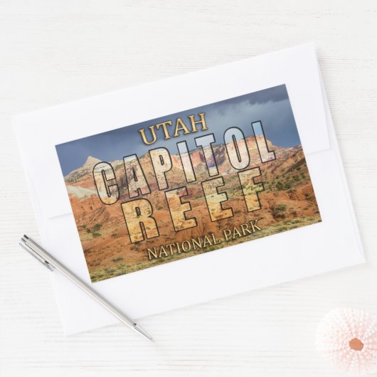 Capitol Reef National Park Stickers (Envelop)