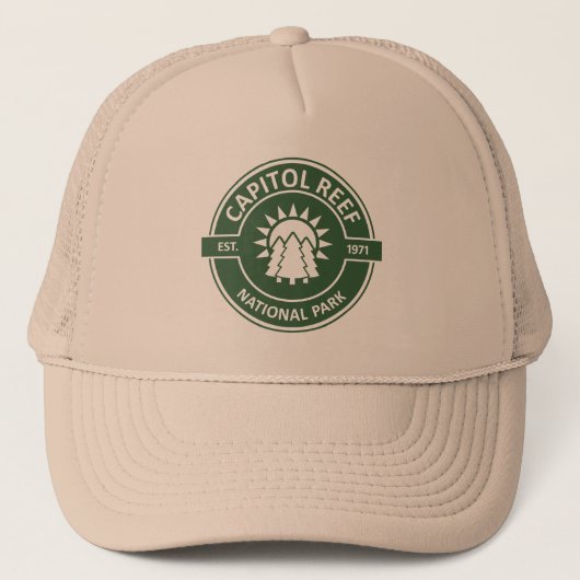 Capitol Reef National Park Trucker Pet (Voorkant)
