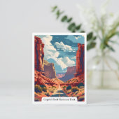 Capitol Reef National Park, Utah Verenigde Staten Briefkaart (Staand voorkant)
