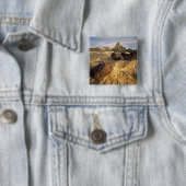 CAPITOL REEF NATIONAL PARK, UTAH. VS. VIERKANTE BUTTON 5,1 CM (In situ)