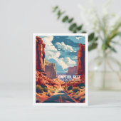 Capitol Reef National Park, Verenigde Staten Briefkaart (Staand voorkant)