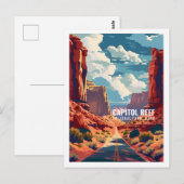 Capitol Reef National Park, Verenigde Staten Briefkaart (Voorkant / Achterkant)