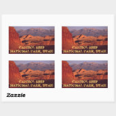 Capitol Reef NP Rechthoekige Sticker (Vel)