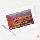 Capitol Reef NP Rechthoekige Sticker (Envelop)