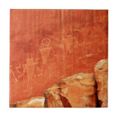 Capitol reef Petroglyphs Tegeltje (Voorkant)
