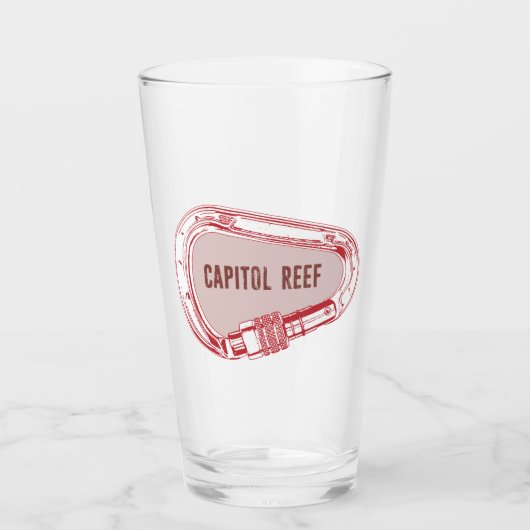 Capitol rif klimmer van karabiner glas (Voorkant)