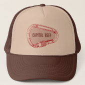 Capitol rif klimmer van karabiner trucker pet (Voorkant)