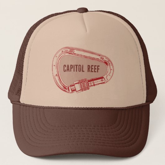 Capitol rif klimmer van karabiner trucker pet (Voorkant)