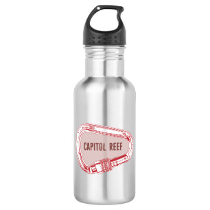 Capitol rif klimmer van karabiner waterfles