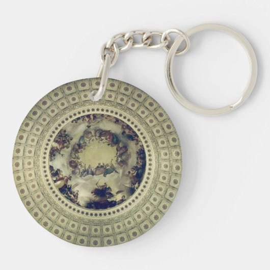 capitol rotunda dc sleutelhanger (Achterkant)