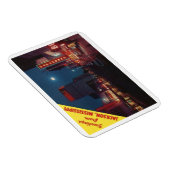 Capitol St. at Night, Jackson MS  Magneet (Rechterzijde)