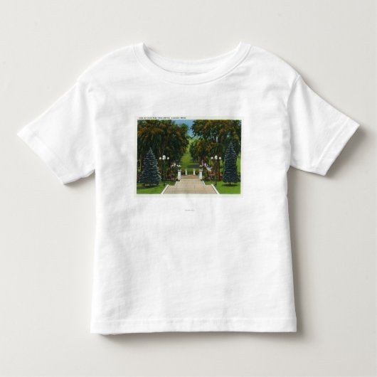 Capitol Stapt Uitzicht van het State Park Kinder Shirts (Voorkant)