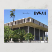 Capitol van de staat Hawaii Briefkaart (Voorkant)