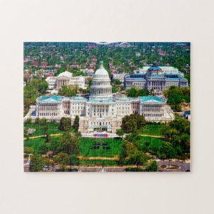 Capitol van Washington. Legpuzzel