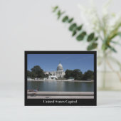 Capitol Verenigde Staten Briefkaart (Staand voorkant)