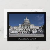 Capitol Verenigde Staten Briefkaart (Voorkant / Achterkant)