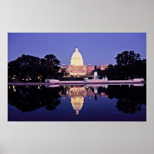 Capitol Verenigde Staten Poster (Voorkant)