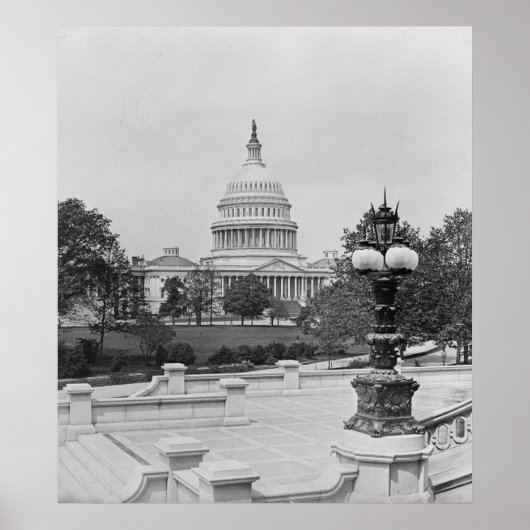 Capitol Verenigde Staten Poster (Voorkant)