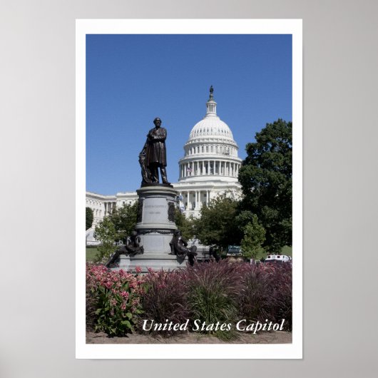 Capitol Verenigde Staten Poster (Voorkant)