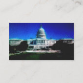 Capitol Washington DC Visitekaartje (Achterkant)