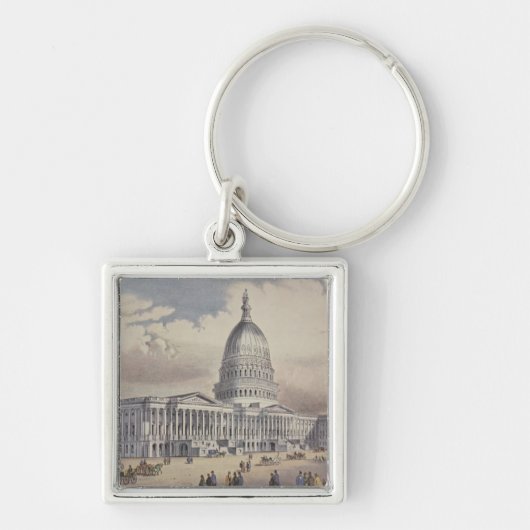 Capitol Washinton DC Verenigde Staten Sleutelhanger (Voorkant)