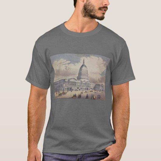 Capitol Washinton DC Verenigde Staten T-shirt (Voorkant)