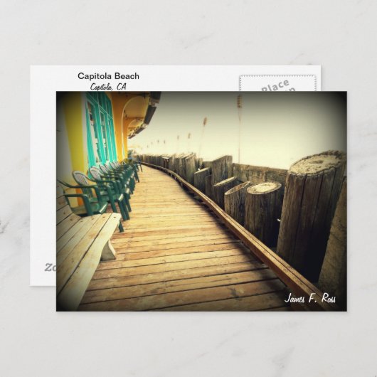 Capitola Beach Briefkaart (Voorkant / Achterkant)