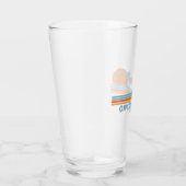 Capitola Beach California Sun Palmbomen Glas (Rechts)