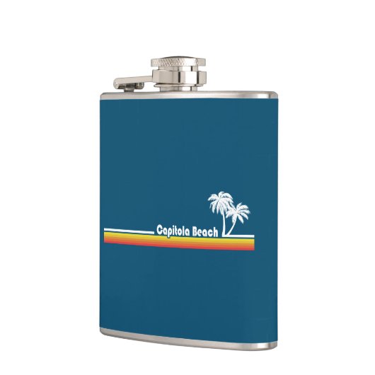 Capitola Beach, Californië Heupfles (Links)