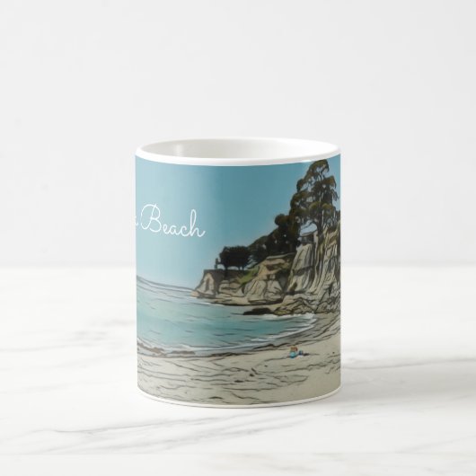 Capitola Beach Coffee Mok (Center)