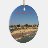 Capitola, CA kerstversiering Keramisch Ornament (Rechts)