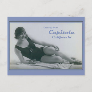 Capitola California Bathing Beauty  Briefkaart