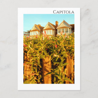 Capitola California bij zonsopgang Briefkaart