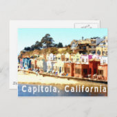 Capitola-Californië Briefkaart (Voorkant / Achterkant)