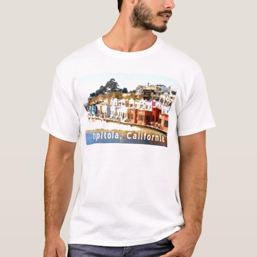 Capitola-Californië T-shirt (Voorkant)