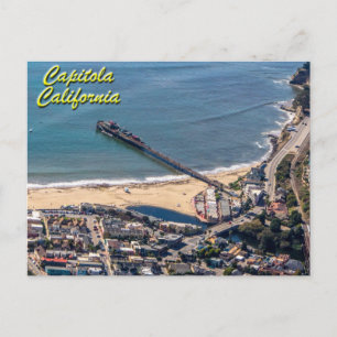 Capitola, Californië van boven Briefkaart