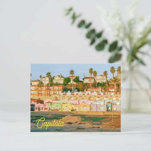 Capitola Carlifornia Sunrise | Filmfotografie Briefkaart (Staand voorkant)