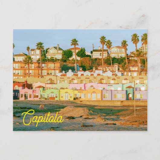 Capitola Carlifornia Sunrise | Filmfotografie Briefkaart (Voorkant)
